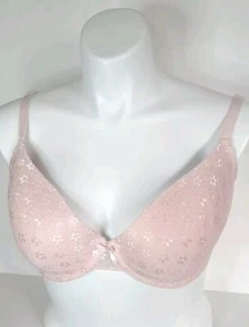 Laura Ashley 40DD rosa BH verstellbare Träger Bügel - Bild 1 von 6