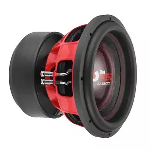 Bassface Team RED12/1 12" 30cm 2x1Ohm SPL Contest Subwoofer 3500W RMS Continuous - Picture 1 of 7