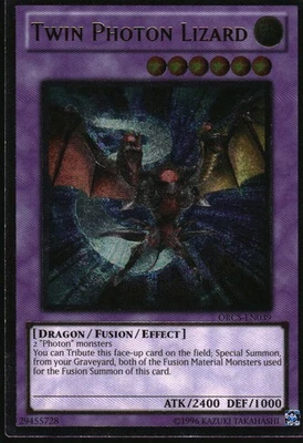 Yu-Gi-Oh! - Twin Photon Lizard 2012 ORCS-EN039 Ultra Rare Unlimited - Image 1 of 2