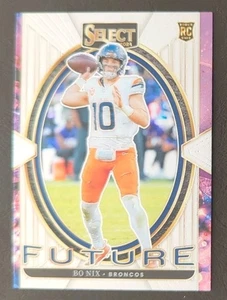 2024 Panini Select Bo Nix RC Future Insert #7 - Picture 1 of 2