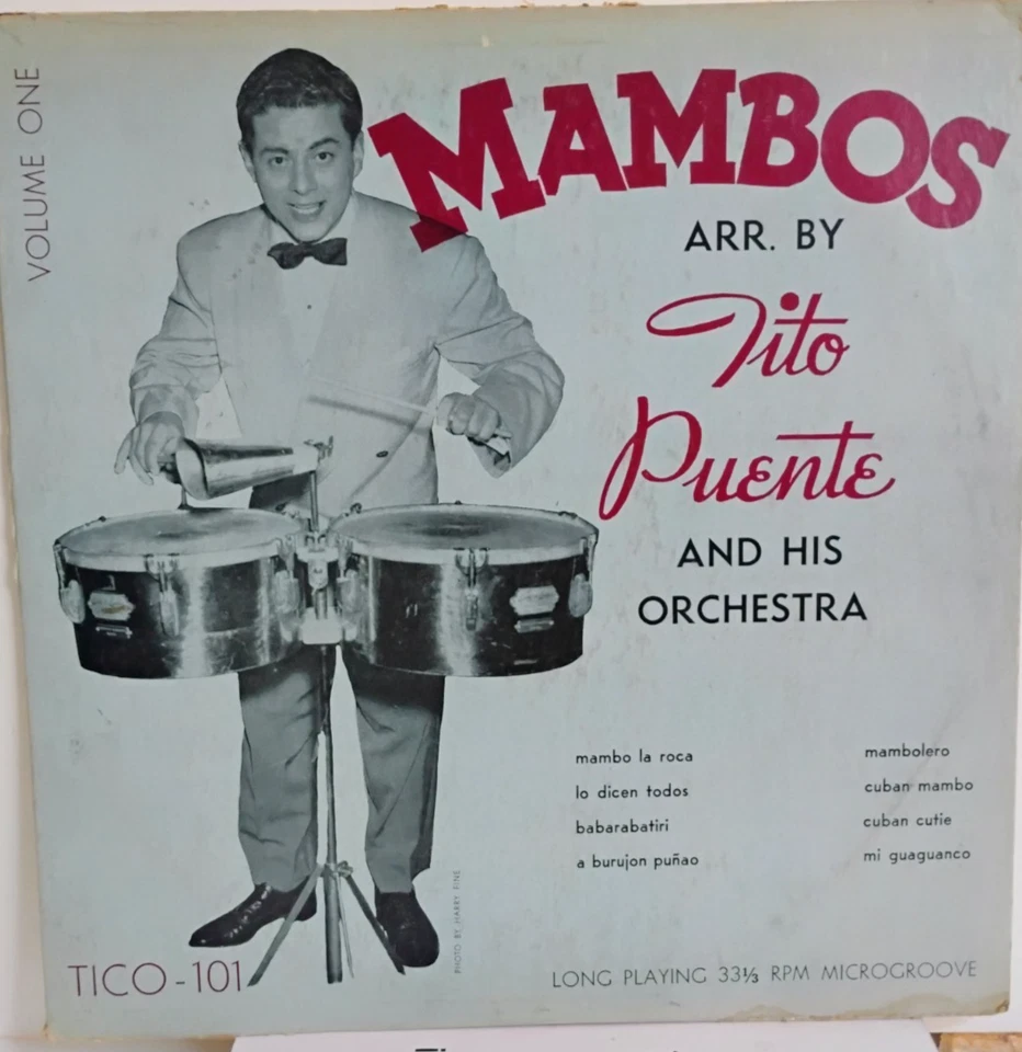 Puente Tito / His Orchestra - Mambos Vol 1 - Tico Recording Co NYC  - Image 1 of 3