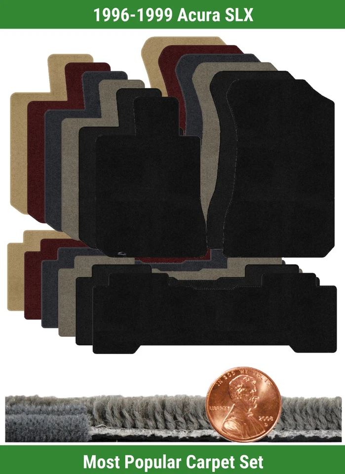 Juego de alfombrillas Lloyd Custom Ultimat para Acura SLX 1996-1999 (3 piezas) #3X Foto 1 de 4