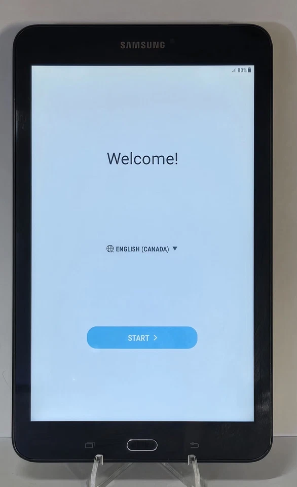 Samsung Galaxy Tab E SM-T377W 16 GB 8" Wi-Fi Android Tablet Black#3M - Image 1 of 3