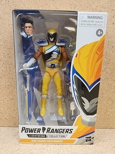 Modellino Power Rangers Lightning Collection Dino Charge Gold Ranger 6" nuovo - Foto 1 di 6