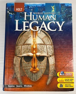 Holt World History: Human Legacy : Student Edition Grades 9-12 2008 0030791111 - Imagen 1 de 7
