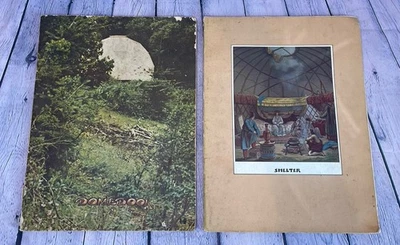 “Domebook 2” 1971 & “Shelter” 1973, paperback,  2 books, Lloyd Kahn & Bob Easton - Image 1 of 4