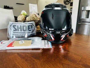 Shoei RF-1400 Prologue Racing Motorcycle Helmet Size M w/Cardo Bold & 2Visors - Picture 1 of 14