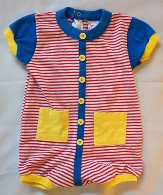 Vintage Buster Marrón Niño Multicolor Una Pieza Talla 18 Meses Foto 1 de 4