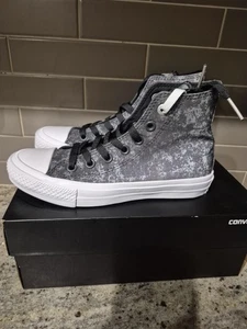 Converse Chuck Taylor All Star CTAS II 153544C Black Pure Silver/White 5,5W - Bild 1 von 7