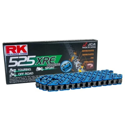 Catena aperta RK blu XRE 112-525 rivetto per APRILIA 1200 CAPONORD RALLY 2015-20 Foto 1 de 2