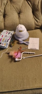 4 в 1 умная игрушка кошка авто чувство кошка тизер лазер, игрушка кошачье дерево, прятаться и искать - Изображение 1 из 4