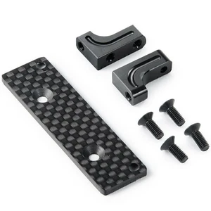 Alloy Servo Mount Carbon Plate For Axial AXI03004 Capra 1.9 1/10 RC Car NEW - Picture 1 of 5