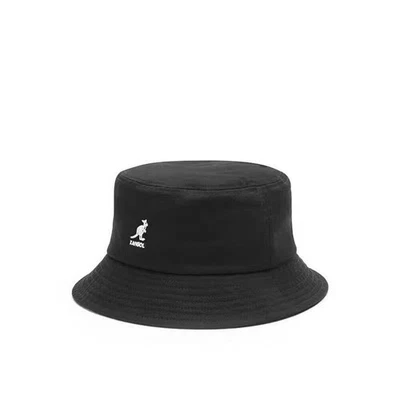 Classic Kangol Bermuda Washed Bucket Hat Men Women Cotton Flat Hats Headwear - Image 1 of 4