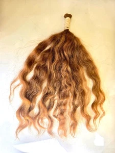 Virgin human haircut red ponytail 27" - Picture 1 of 19