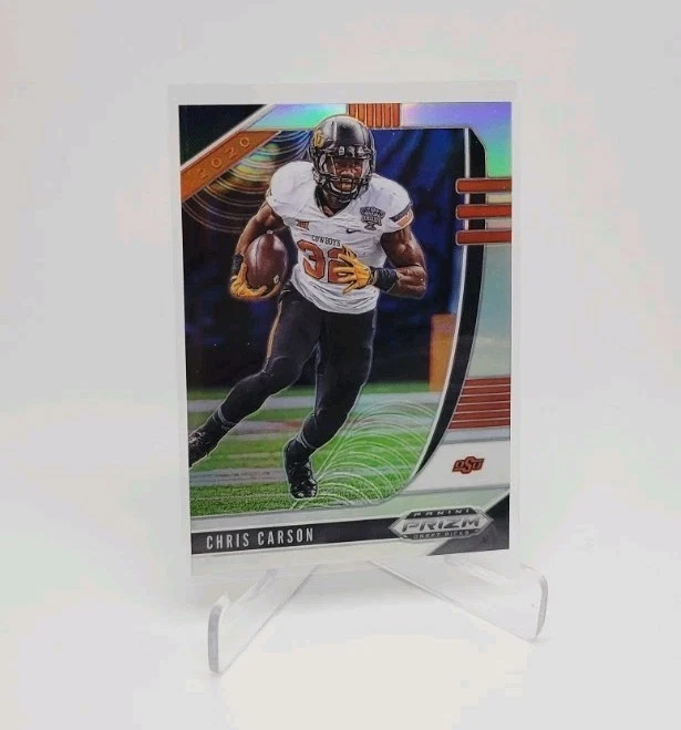 CHRIS CARSON 2020 Panini Prizm Draft Silver Holo Prizm #14 SEATTLE - Image 1 of 1