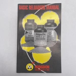 Basic Reloaders Manual Hodgdon 1993 Paperback - Picture 1 of 4
