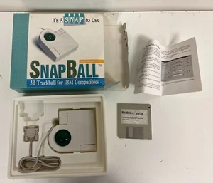 Boxed Vintage SnapBall 3B Trackball for IBM Compatibles 1994 - Picture 1 of 8