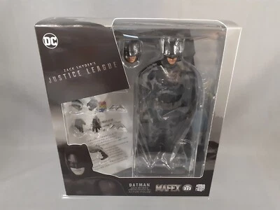 MAFEX No.222 MAFEX BATMAN (ZACK SNYDER'S JUSTICE LEAGUE Ver.) Medicom Toy JP NEW - Image 1 of 4