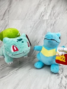 Pokémon Bulbasaur Totodil Blau Gold Plüsch 8 Stück - Bild 1 von 5