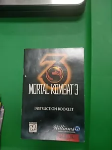 Mortal Kombat 3 - Super Nintendo Snes - Instruction Manual - Picture 1 of 2