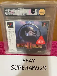 Mortal Kombat II PS1 JAPAN RELEASE VGA 85+ ARCHIVAL CASE - Picture 1 of 13