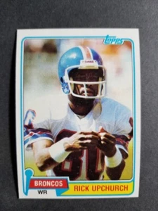 1981 Topps RICK UPCHURCH card # 82   [card 11] - Picture 1 of 2