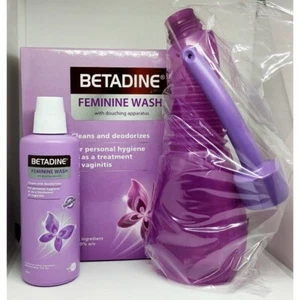 BETADINE FEMININE WASH VAGINAL-DOUCHE 100ML - Picture 1 of 5