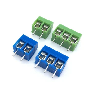 20pcs 2pin/ 3 Pin Pitch Splicable PCB  Mount Screw Terminal Block Connector - Picture 1 of 6