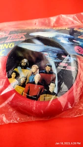 Flying Disc Red Spectra Star 1993 Frisbee Star Trek The Next Generation JJ - Bild 1 von 3