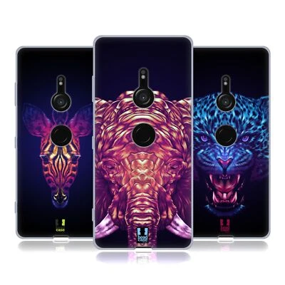 HEAD CASE DESIGNS ULTRAVIOLET ANIMALS SOFT GEL CASE FOR SONY PHONES 1 Foto 1 de 4