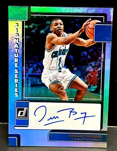 Muggsy Bogues 2022-23 Panini Donruss Signature Series Auto Charlotte Hornets - Picture 1 of 2