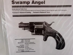 SWAMP ANGEL HAND GUN BREAK DOWN INSTRUCTION KIT - Picture 1 of 1