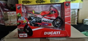 2011 DESMOSEDICI GP11 DUCATI ROSSI VALENTINO MOTOGP LTD ED by MAISTO 1:10 Scale - Picture 1 of 8
