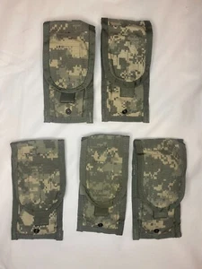 5 Pack-USGI Issued- MOLLE II- Double Mag Pouches-UCP- Excellent Condition - Picture 1 of 3