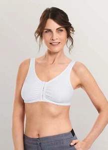 Reggiseno Amoena Soft Sleep con tasche mastectomia Frances senza ferretto chiusura frontale - Foto 1 di 18