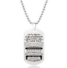 To my Grandson Never Forget That I Love You Necklace From love Dad Father Papa