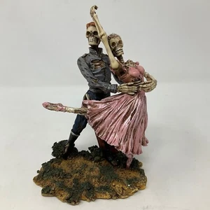 The Skull Collection - Dancing Skeletons CUTE Sculpture - Hand Painted (NIB) - Bild 1 von 11