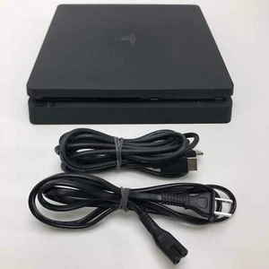 Sony PlayStation 4 Slim PS4 500GB Black Console System Software 10.5 - Picture 1 of 8