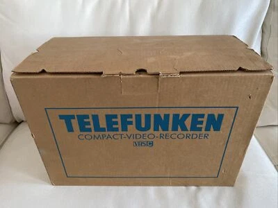 TELEFUNKEN 900M VHS-C compact video Videorecorder portable NEU OVP - vom Händler - Bild 1 von 4