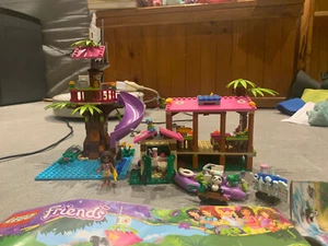Lego Friends Stephanie's Beach House & Jungle Rescue 41037 & 41038 INCOMPLETE - Picture 1 of 13