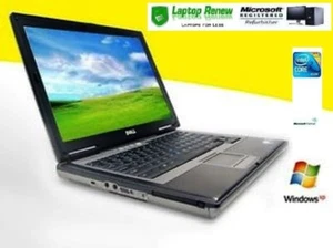 Dell Laptop Duo Windows XP Pro 128gb SSD 2gb RS232 DB9 Serial Com Port- Batt/AC - Picture 1 of 13