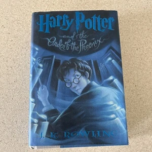 Harry Potter & The Order Of The Phoenix 1st Edition 1st State With Errors!!! - Picture 1 of 13