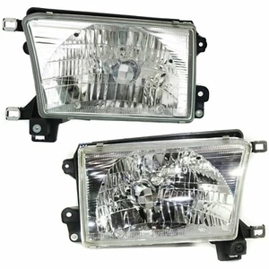 Halogen Head Lamp Assembly With Bulb Left & Right Fits 1999-2002 Toyota 4runner - Picture 1 of 7