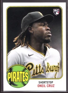 Oneil Cruz Pirates Rookie 2022 Throwback Thursday TBT #101 from Set-34 Base RC - Picture 1 of 2