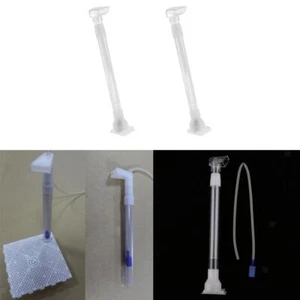 2x Aquarium Complete Undergravel Uplift Tube Intubation Pipe Filter Kit - Picture 1 of 12