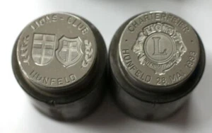 Historische Prägestempel Lions-Club Hünfeld Münze Taler Medaille Nr.4428-42 - Bild 1 von 1