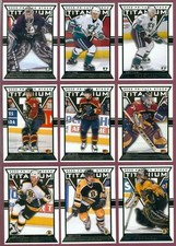 2002-03 PACIFIC TITANIUM RETAIL SILVER ROOKIE NHL HOCKEY CARD 1 TO 140 SEE LIST