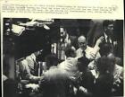 1976 Photo de presse traders faisant des affaires à la Bourse de New York