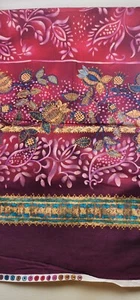 Vintage Fabric * Floral * 100% Cotton - 36" x 42" - Picture 1 of 5