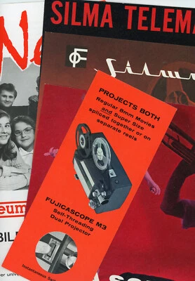 Projektor Prospekt FUJICASCOPE EUMIG MARK S SILMA Filmprojektor Broschüre (Y5871 - Bild 1 von 4